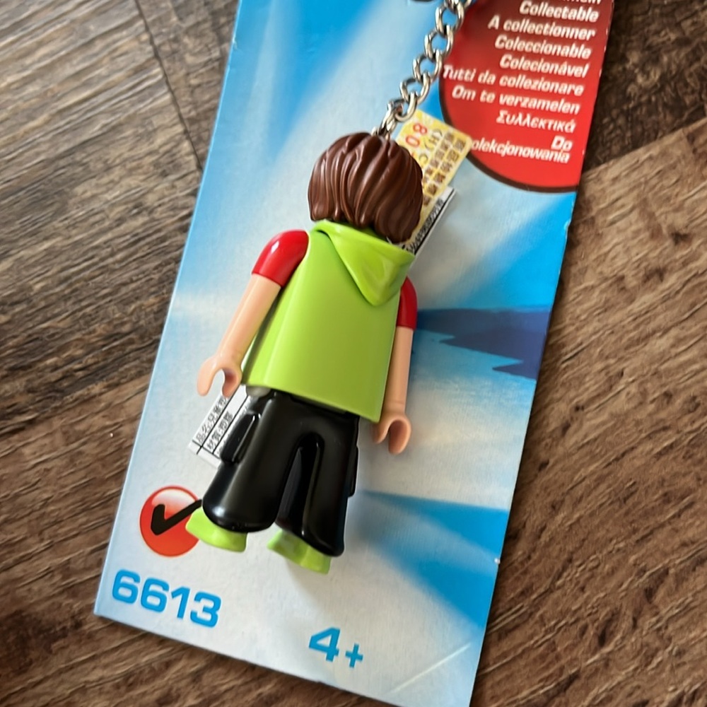 PLAYMOBIL Lego 6613 Skateboarder Action Figure Key Chain - Picture 6 of 8